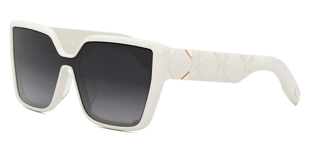 Dior LADY 95.22 S2F - 95A1 - 135 Sonnenbrillen Weiß Kissenform (Abgerundet)