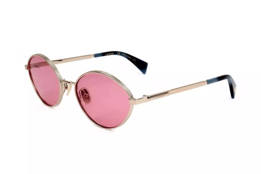Lanvin LNV116S - 724 - 57 Sonnenbrillen Roségold Oval