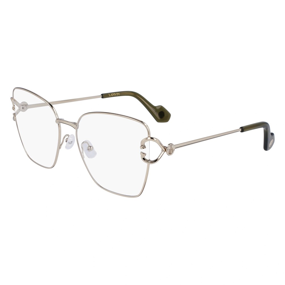 Lanvin LNV2121 - 722 - 56 Brillenfassungen Gold Schmetterling