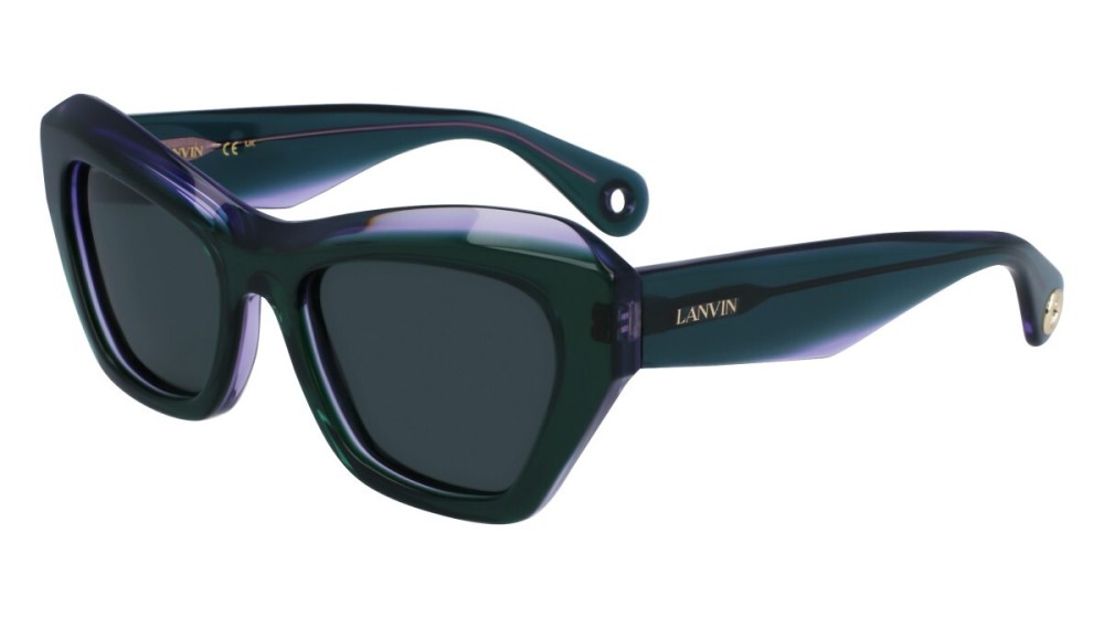 Lanvin LNV663S - 304 - 53 Sonnenbrillen Grün Cat Eye