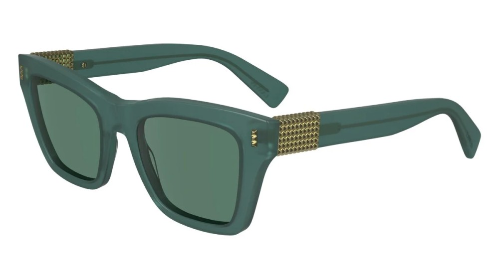 Lanvin LNV668S - 330 - 51 Sonnenbrillen Grün Eckig