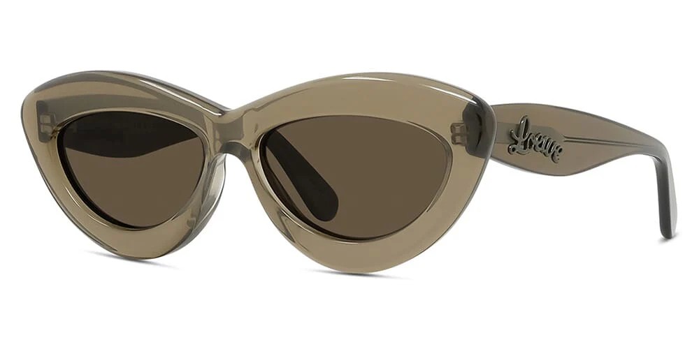 Loewe LW40096I - 96E - 54 Sonnenbrillen Braun Cat Eye