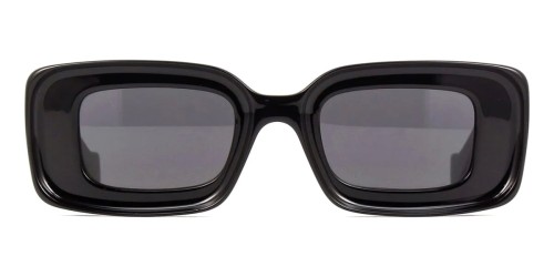 Loewe LW40101I - 01A - 46 Sonnenbrillen Schwarz Eckig