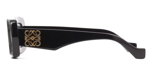 Loewe LW40101I - 01A - 46 Sonnenbrillen Schwarz Eckig