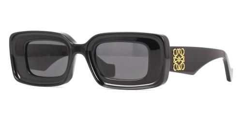 Loewe LW40101I - 01A - 46 Sonnenbrillen Schwarz Eckig