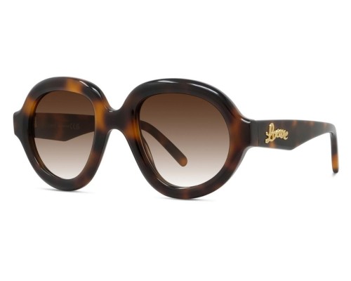 Loewe LW40105I - 52F - 49 Sonnenbrillen Havanna Kissenform (Abgerundet)
