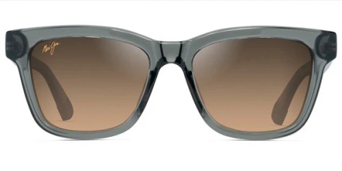 Maui Jim MJ0644S HANOHANO - 004 - 53 - MIT POLARISIERTEN GLÄSERN Sonnenbrillen Grün Eckig