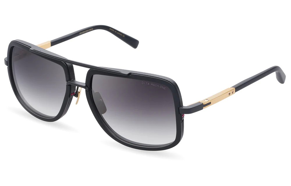 Dita MACH ONE DRX-2030 TITANIUM - G - 59 Sonnenbrillen Pilot (Aviator)