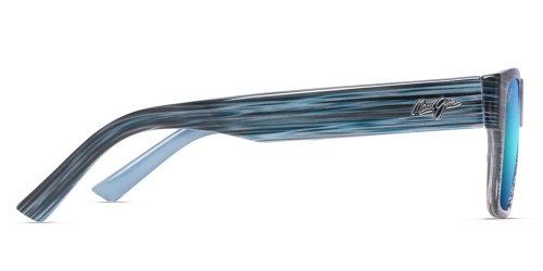 Maui Jim MJ0873S KEAHI - 002 - 56 - MIT POLARISIERTEN GLÄSERN Sonnenbrillen Eckig