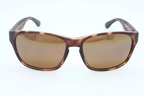 Maui Jim MJ0721S MIXED PLATE - 001 - 58 - MIT POLARISIERTEN GLÄSERN Sonnenbrillen Havana Eckig