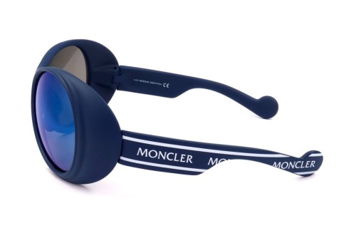 Moncler ML0148 - 91X - 64 Sonnenbrillen Blau Schmetterling