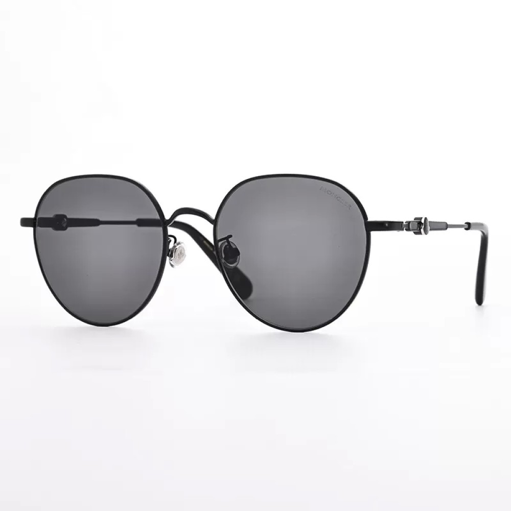 Moncler ML0236-K - 02A - 55 Sonnenbrillen Schwarz Kissenform (Abgerundet)