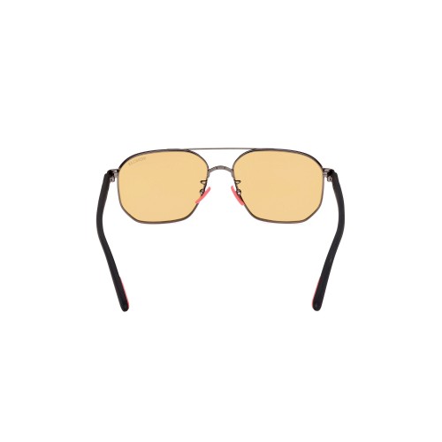 Moncler ML0242-H FLAPERON - 08E - 56 Sonnenbrillen Schwarz Pilot (Aviator)
