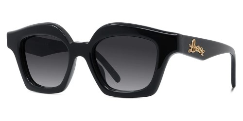 Loewe LW40078I - 01B - 49 Sonnenbrillen Eckig
