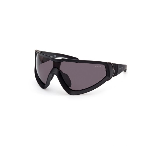 Moncler ML0249 WRAPID - 02A Sonnenbrillen Schwarz Schild