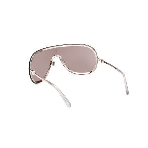 Moncler ML0256 AVIONN - 16C - 138 Sonnenbrillen Silber Schild