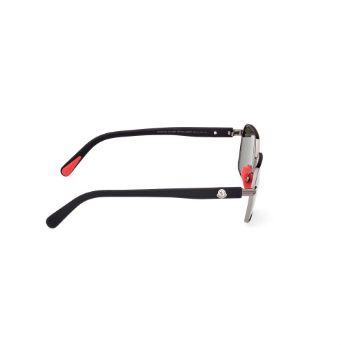 Moncler ML0268 MONTAGE - 12R - 59 - MIT POLARISIERTEN GLÄSERN Sonnenbrillen Eckig