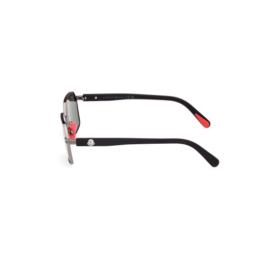 Moncler ML0268 MONTAGE - 12R - 59 - MIT POLARISIERTEN GLÄSERN Sonnenbrillen Eckig