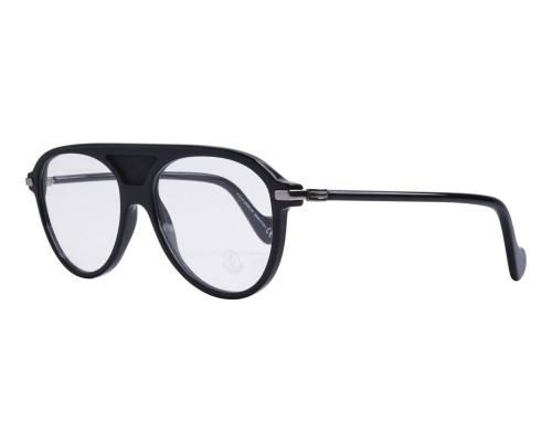 Moncler ML5033 - 001 - 55 Brillenfassungen Schwarz Pilot (Aviator)