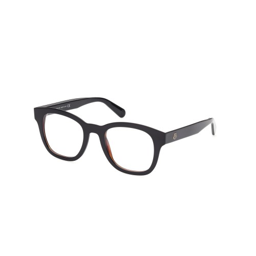 Moncler ML5132 - 005 - 52 Brillenfassungen Schwarz Eckig