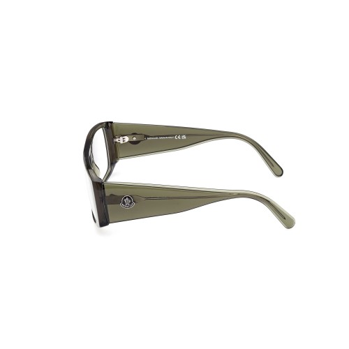Moncler ML5186 - 096 - 55 Brillenfassungen Grün Eckig
