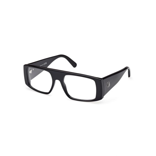 Moncler ML5186 - 001 - 55 Brillenfassungen Schwarz Eckig