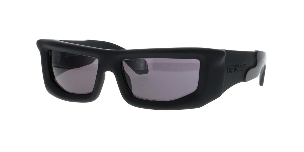 Off-White OERI074 VOLCANITE - 1007 - 58 Sonnenbrillen Schwarz Eckig