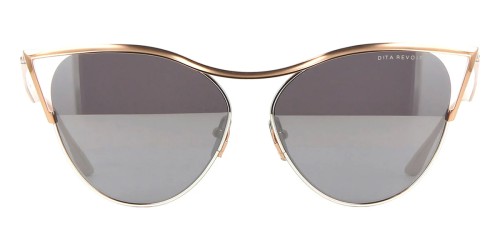 Dita REVOIR DTS509 - 02 - 59 Sonnenbrillen Roségold Cat Eye