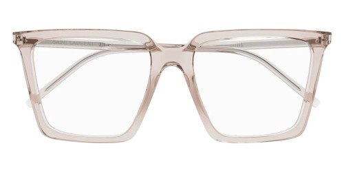Saint Laurent SL474 OPT - 003 - 56 Brillenfassungen Rosa Eckig