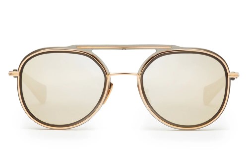 Dita SPACECRAFT 19017 - C - 52 Sonnenbrillen Grau, Gold Pilot (Aviator)