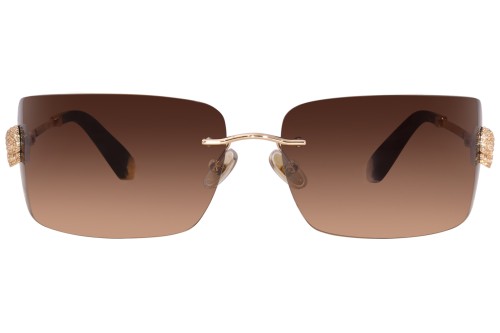 Philipp Plein SPP027S IRRESISTIBLE CANNES - 300Y Sonnenbrillen Gold Eckig