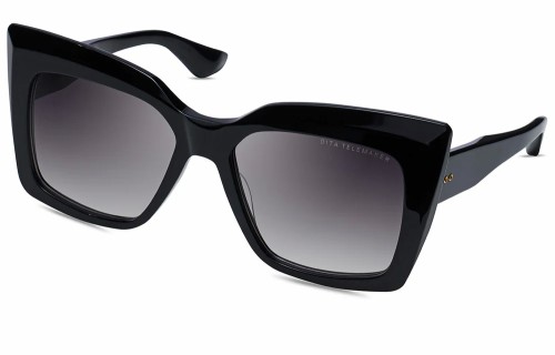 Dita TELEMAKER DTS704-A - 01 - 57 Sonnenbrillen Schwarz Cat Eye
