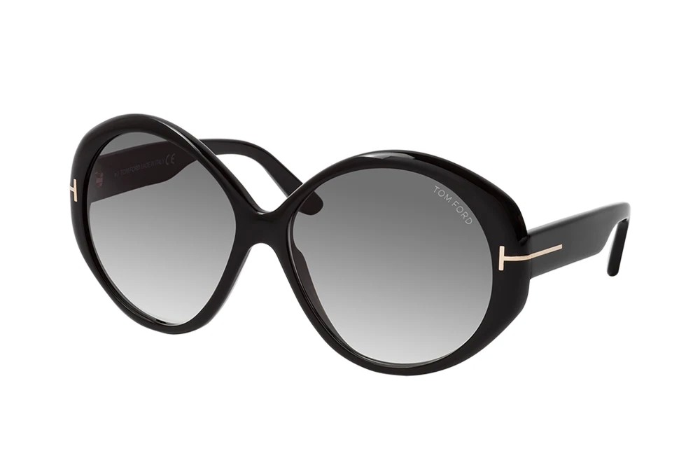 Tom Ford FT0848 TERRA - 01B - 63 Sonnenbrillen Schwarz Oval