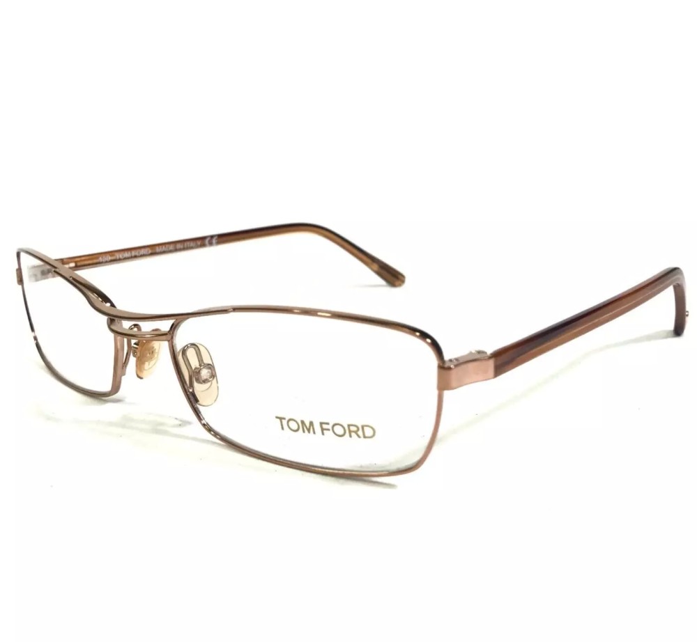 Tom Ford TF5024 - 268 - 52 Brillenfassungen Braun Eckig