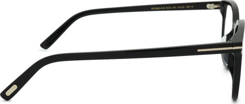 Tom Ford TF5995-K-B ECO - 001 - 51 Brillenfassungen Schwarz Abgerundet