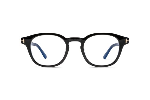 Tom Ford TF6000-K-B ECO - 001 - 49 Brillenfassungen Schwarz Kissenform (Abgerundet)