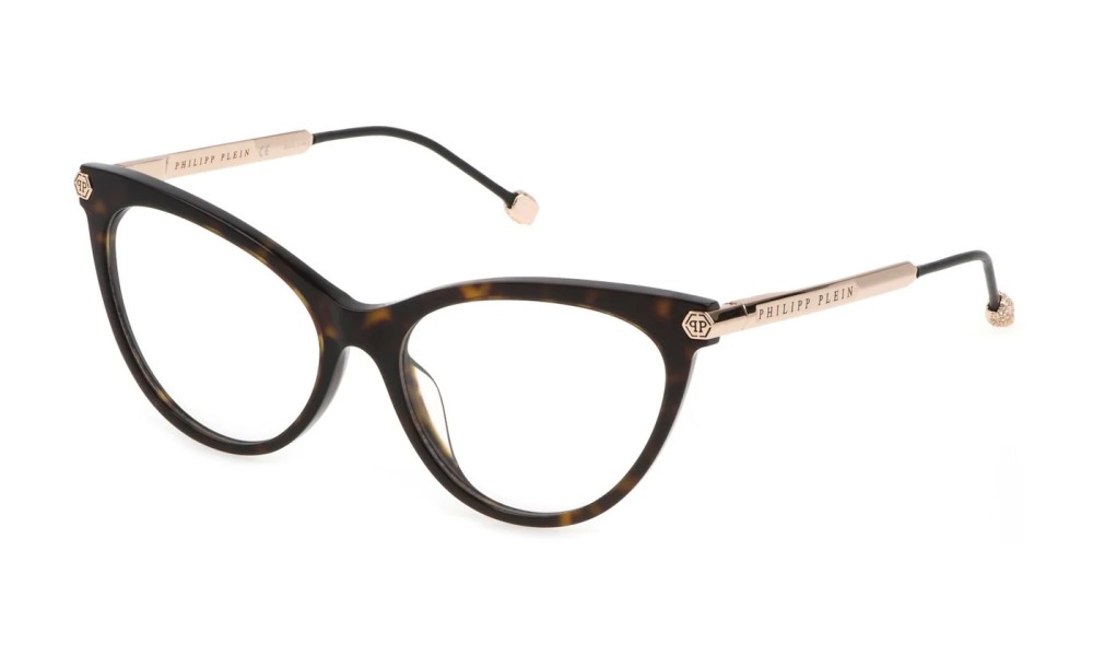 Philipp Plein VPP037S FLAWLESS - 0722 - 54 Brillenfassungen Cat Eye