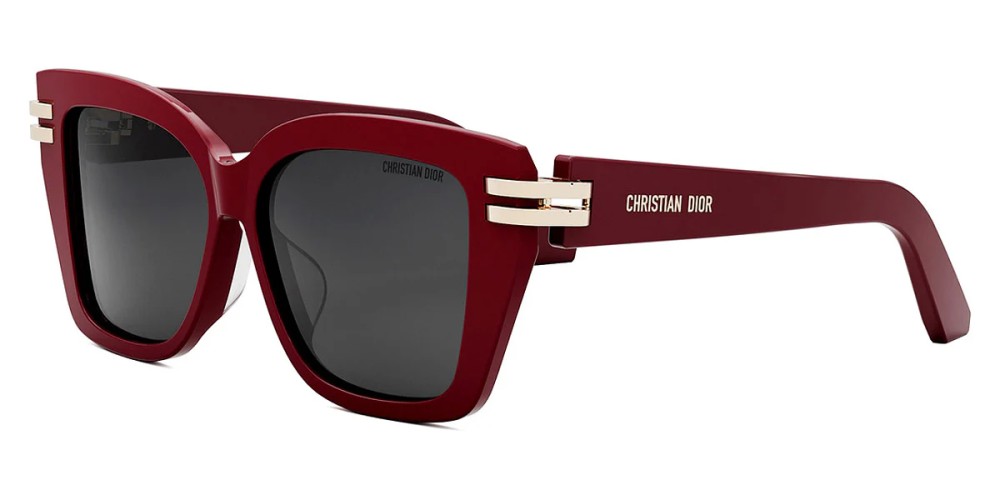 Dior CDIOR S1F - 35A0 D - 56 Sonnenbrillen Rot Eckig