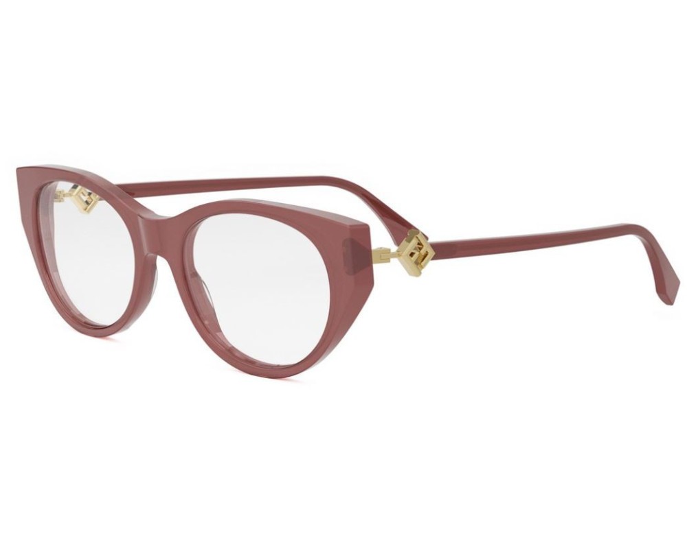 Fendi FE50099I - 069 - 53 Brillenfassungen Rosa Cat Eye