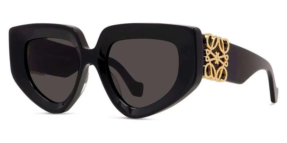 Loewe LW40154U - 01A - 51 Sonnenbrillen Schwarz Cat Eye