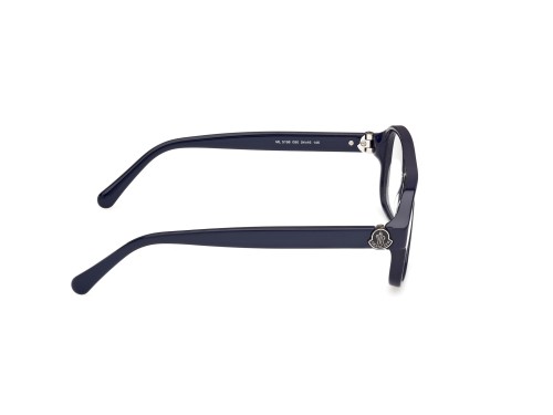 Moncler ML5198 - 090 - 54 Brillenfassungen Blau Pilot (Aviator)