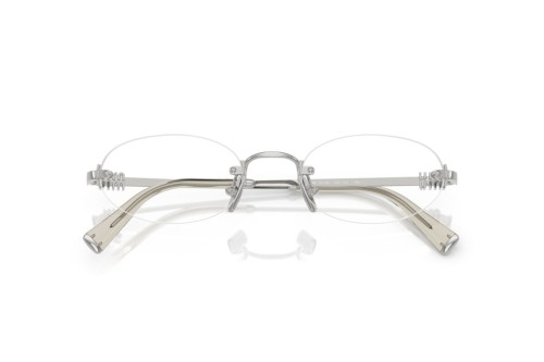 MIU MIU MU 53WV - ​1BC1O1 - ​53 Brillenfassungen Silber Oval