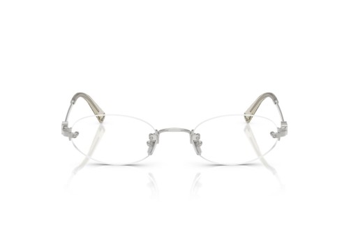 MIU MIU MU 53WV - ​1BC1O1 - ​53 Brillenfassungen Silber Oval