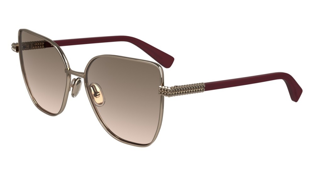 Lanvin LNV132S - 773 - 57 Sonnenbrillen Roségold Eckig