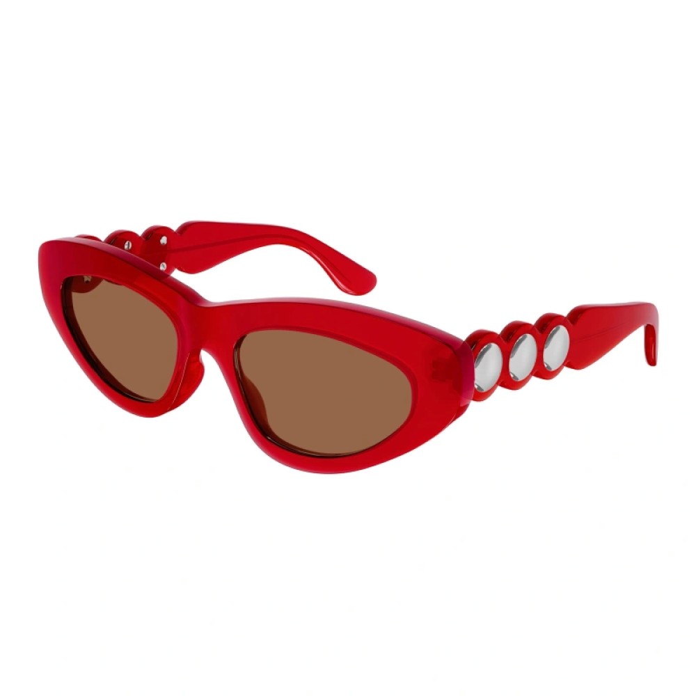 Alaia AA0058S - 003 - 53 Sonnenbrillen Rot Cat Eye