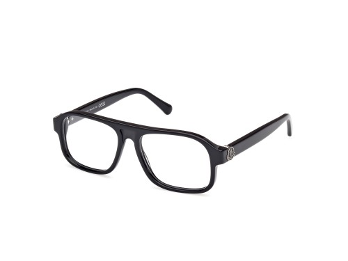 Moncler ML5198 - 001 - 54 Brillenfassungen Schwarz Pilot (Aviator)