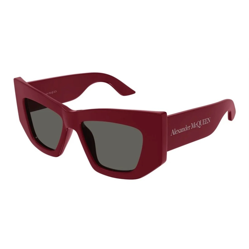 Alexander McQueen AM0448S - 003 - 53 Sonnenbrillen Rot Eckig