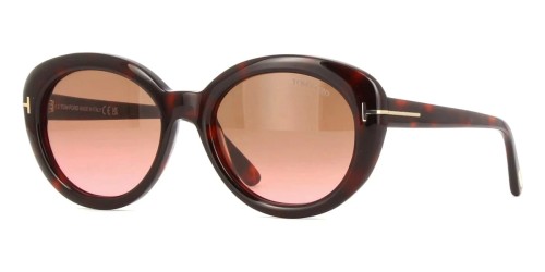 Tom Ford FT1009 LILY-02 - 54B - 55 Sonnenbrillen Oval