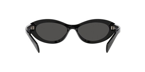 PRADA PR 26ZS - ​16K08Z - ​55 Sonnenbrillen Schwarz Oval