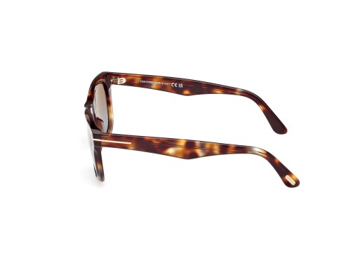 Tom Ford FT1076 KENDEL - 56B - 54 Sonnenbrillen Havanna Eckig